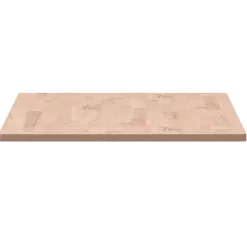 vidaXL Tafelblad rechthoekig 80x40x1,5 cm massief beukenhout