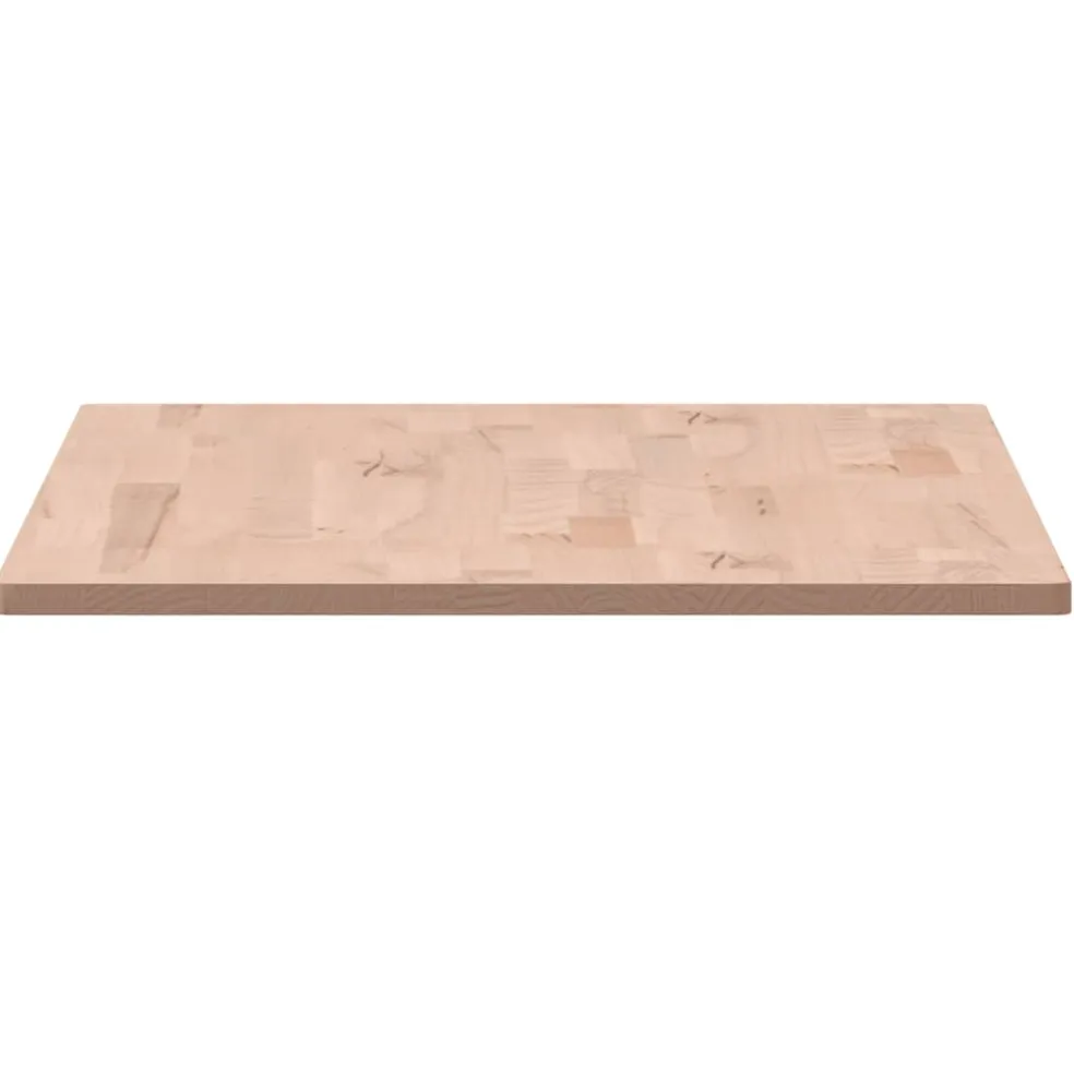 vidaXL Tafelblad rechthoekig 80x40x1,5 cm massief beukenhout