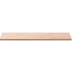 vidaXL Tafelblad rechthoekig 80x40x1,5 cm massief beukenhout