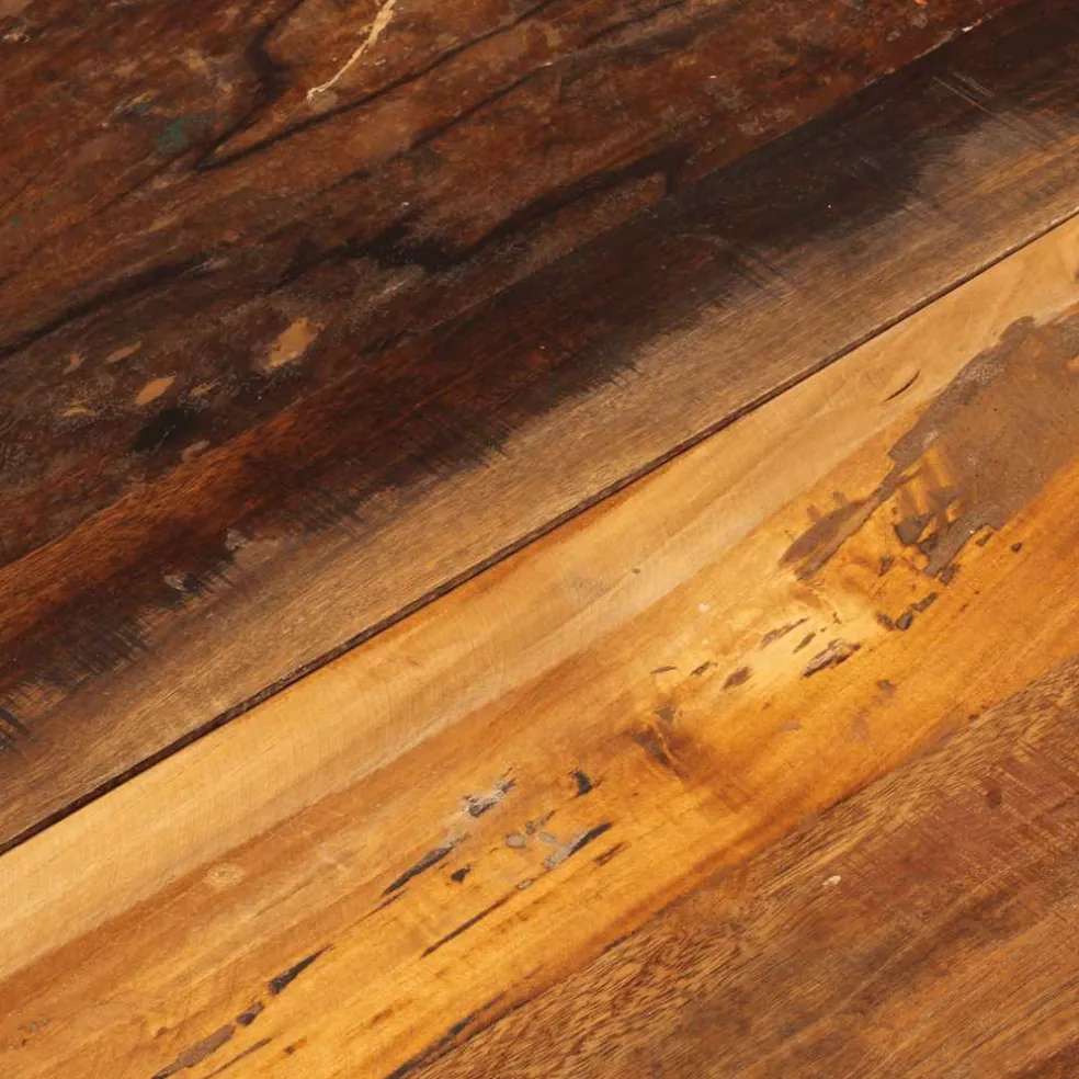 vidaXL Tafelblad rechthoekig 15-16 mm 60x70 cm massief gerecycled hout