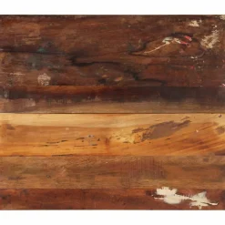 vidaXL Tafelblad rechthoekig 15-16 mm 60x70 cm massief gerecycled hout
