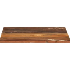 vidaXL Tafelblad rechthoekig 15-16 mm 60x70 cm massief gerecycled hout
