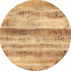 vidaXL Tafelblad rond 15-16 mm 40 cm massief mangohout