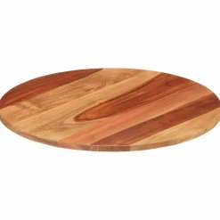 vidaXL Tafelblad rond 15-16 mm 40 cm massief acaciahout
