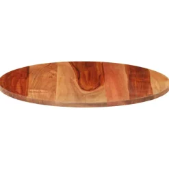 vidaXL Tafelblad rond 15-16 mm 40 cm massief acaciahout