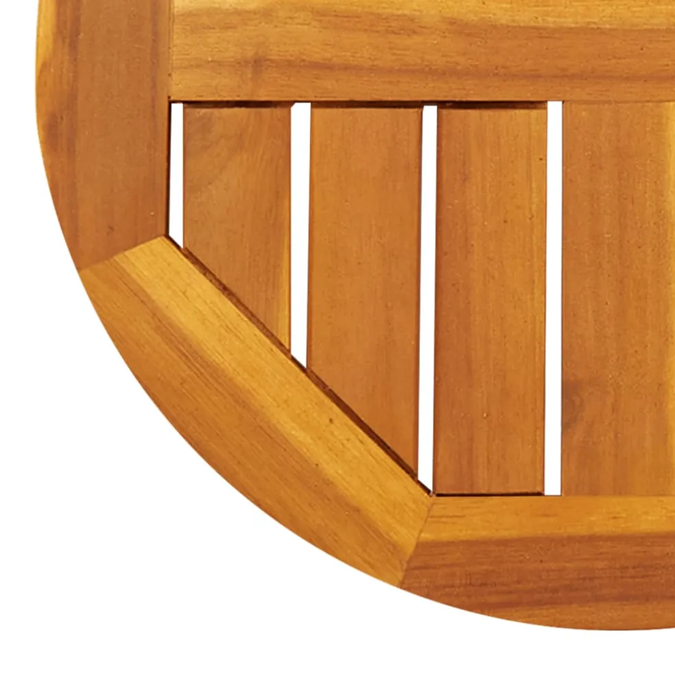 vidaXL Tafelblad rond Ø 40x2 cm massief acaciahout