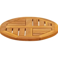vidaXL Tafelblad rond Ø 40x2 cm massief acaciahout