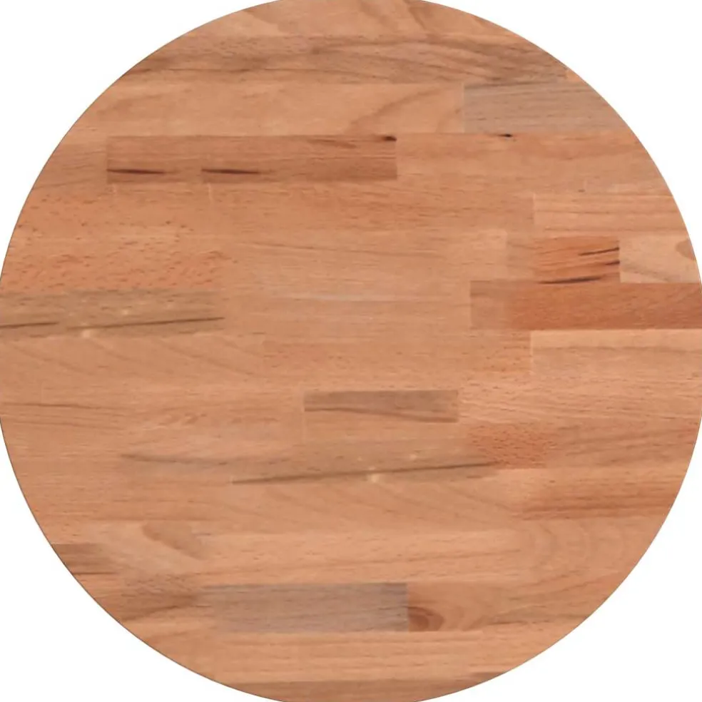 vidaXL Tafelblad rond Ø30x1,5 cm massief beukenhout