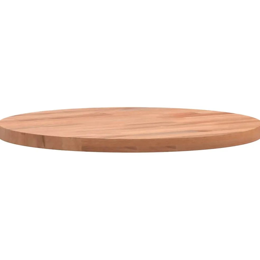 vidaXL Tafelblad rond Ø30x1,5 cm massief beukenhout