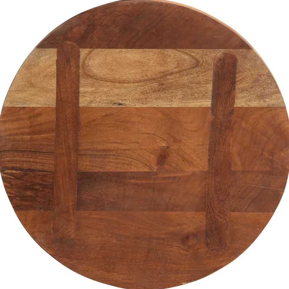 vidaXL Tafelblad rond Ø 40x3,8 cm massief gerecycled hout