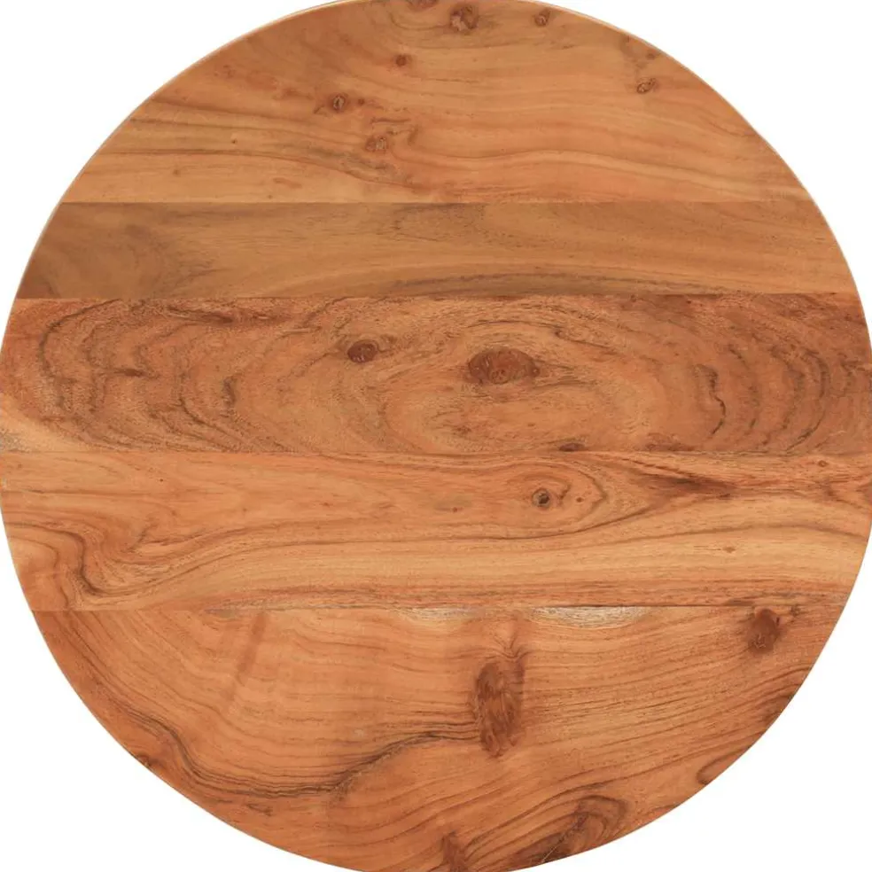 vidaXL Tafelblad rond Ø40x2,5 cm massief acaciahout