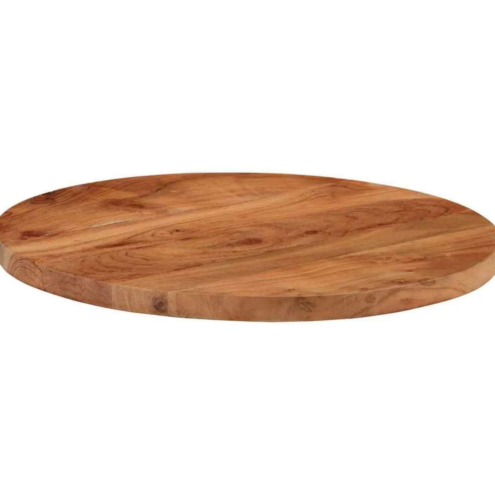 vidaXL Tafelblad rond Ø40x2,5 cm massief acaciahout