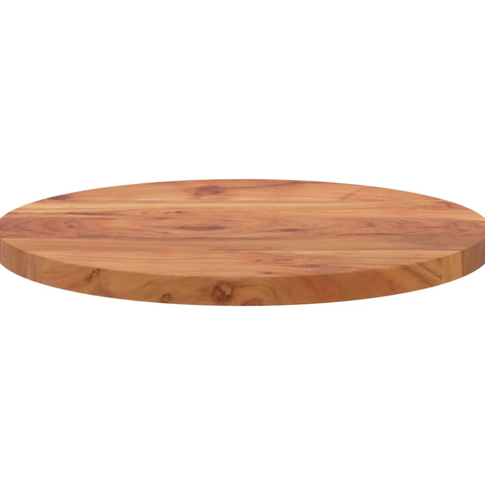 vidaXL Tafelblad rond Ø40x2,5 cm massief acaciahout
