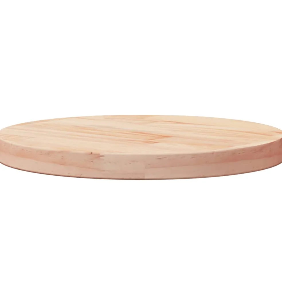 vidaXL Tafelblad rond Ø30x3 cm massief grenenhout