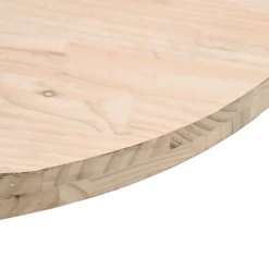 vidaXL Tafelblad rond Ø30x3 cm massief grenenhout