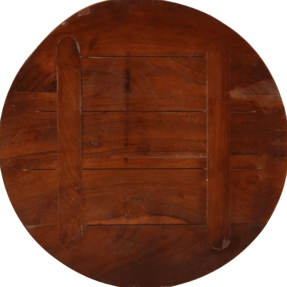 vidaXL Tafelblad rond Ø 40x3,8 cm massief gerecycled hout