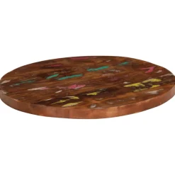 vidaXL Tafelblad rond Ø 40x3,8 cm massief gerecycled hout