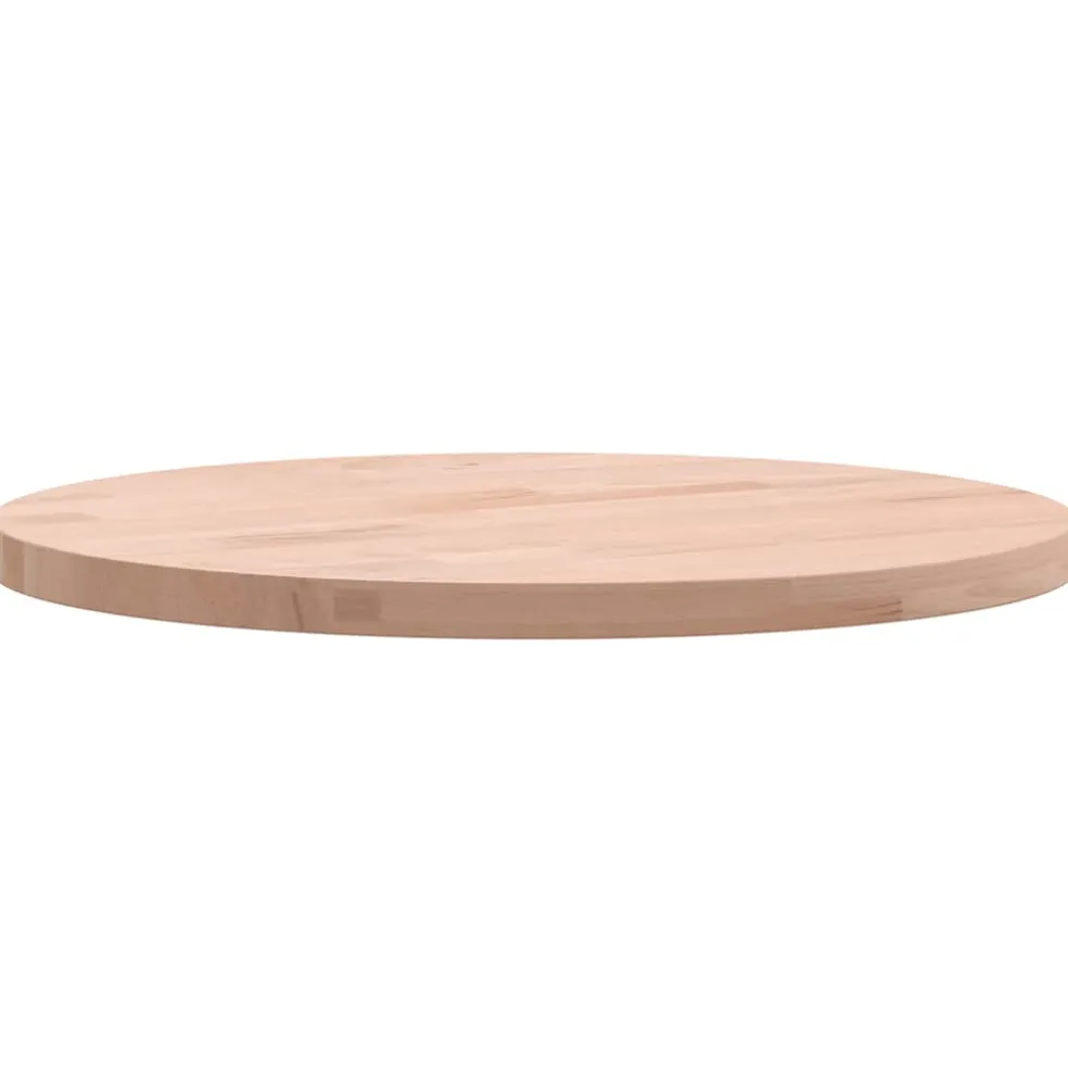 vidaXL Tafelblad rond Ø30x1,5 cm massief beukenhout
