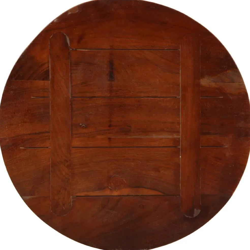 vidaXL Tafelblad rond Ø 40x2,5 cm massief gerecycled hout