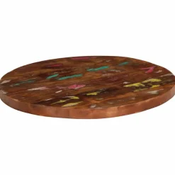 vidaXL Tafelblad rond Ø 40x2,5 cm massief gerecycled hout