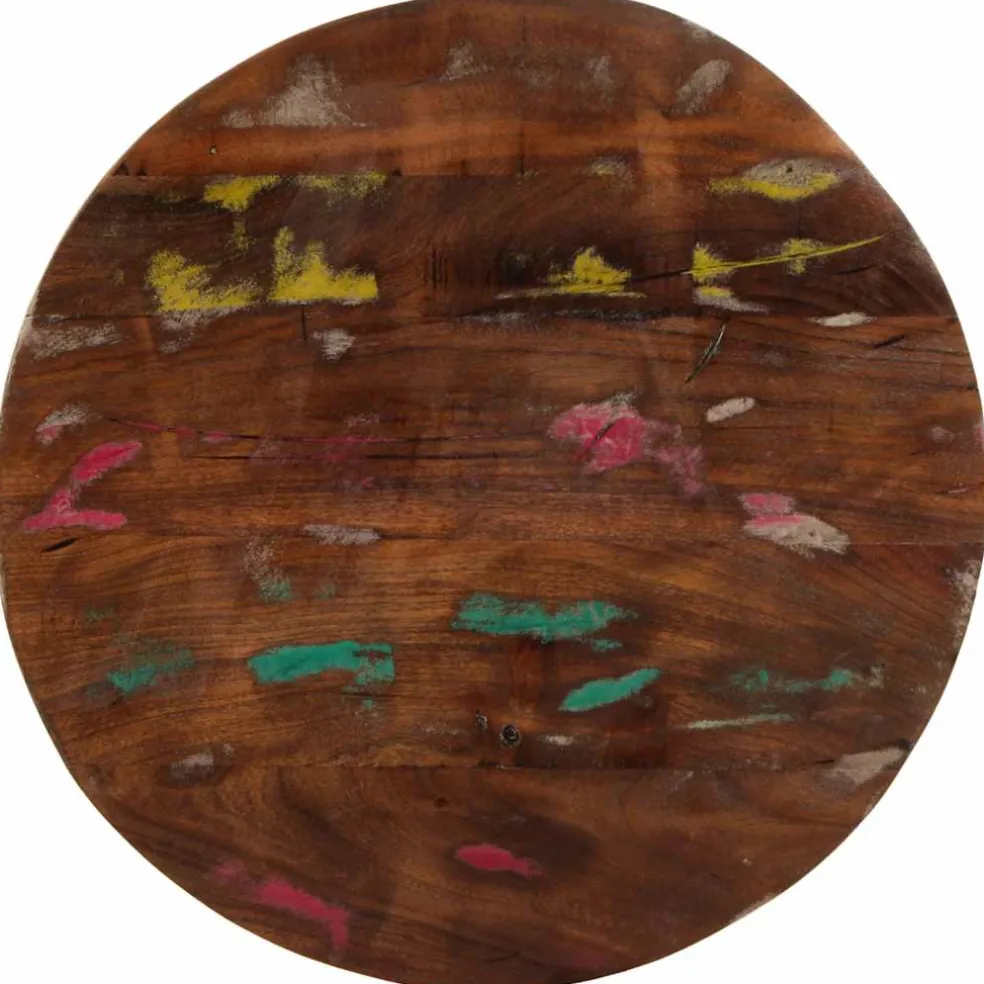 vidaXL Tafelblad rond Ø 40x2,5 cm massief gerecycled hout