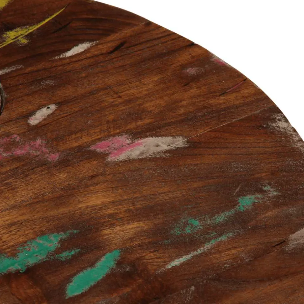 vidaXL Tafelblad rond Ø 40x2,5 cm massief gerecycled hout