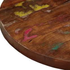 vidaXL Tafelblad rond Ø 40x1,5 cm massief gerecycled hout