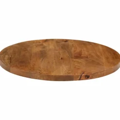vidaXL Tafelblad rond Ø 40x3,8 cm massief ruw mangohout