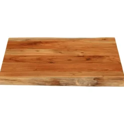 vidaXL Tafelblad vierkant natuurlijke rand 40x40x3,8 cm acaciahout