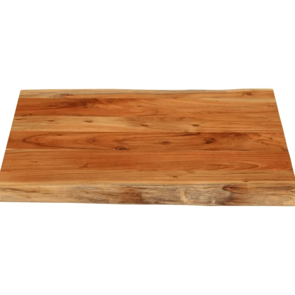 vidaXL Tafelblad vierkant natuurlijke rand 40x40x3,8 cm acaciahout