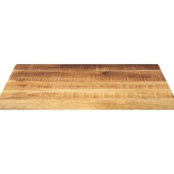 vidaXL Tafelblad vierkant 60x60x1,5 cm massief ruw mangohout