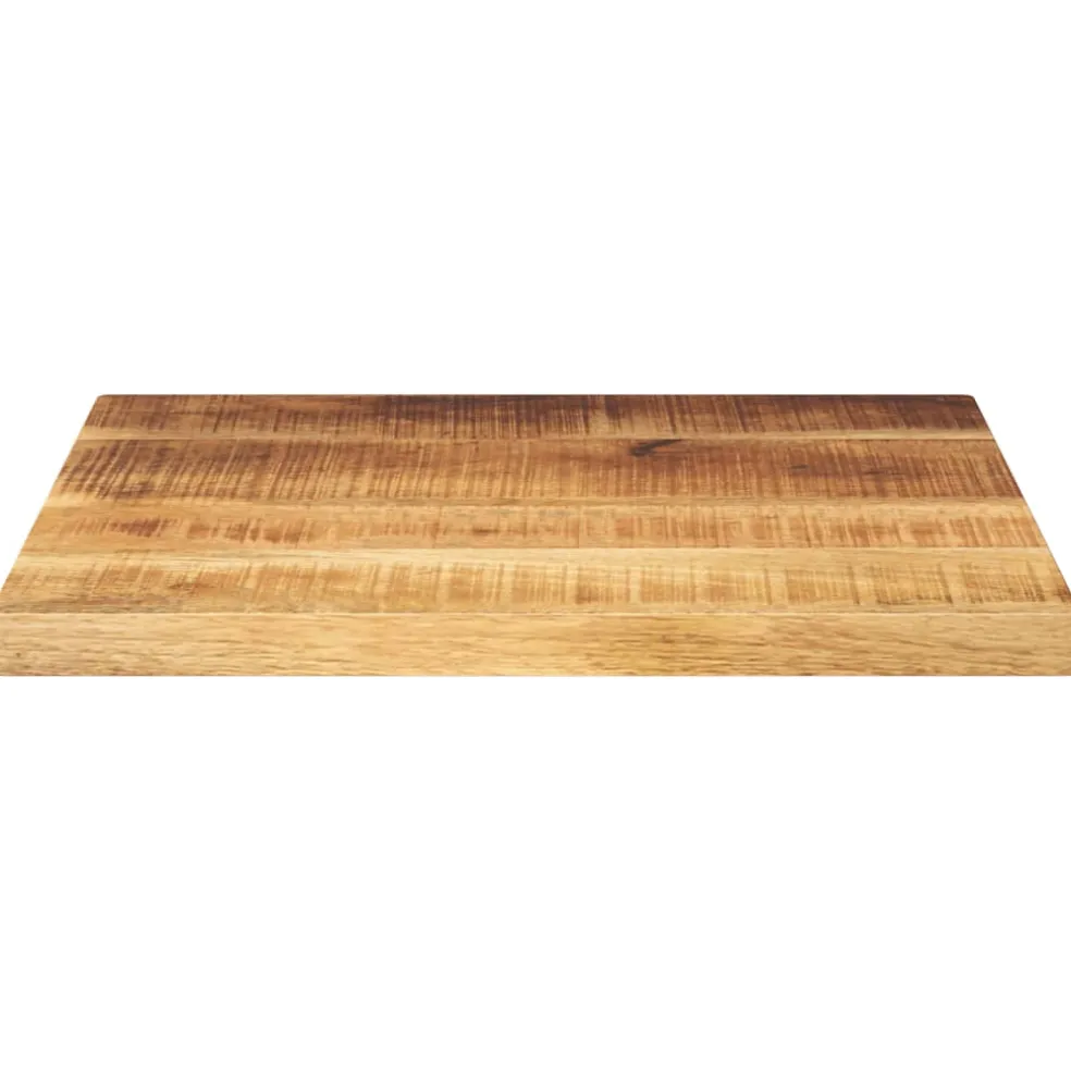 vidaXL Tafelblad vierkant 60x60x1,5 cm massief ruw mangohout