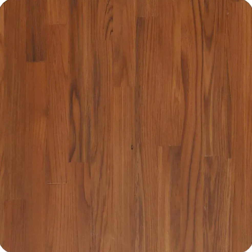 vidaXL Tafelblad vierkant 40x40x1,5cm behandeld eiken donkerbruin