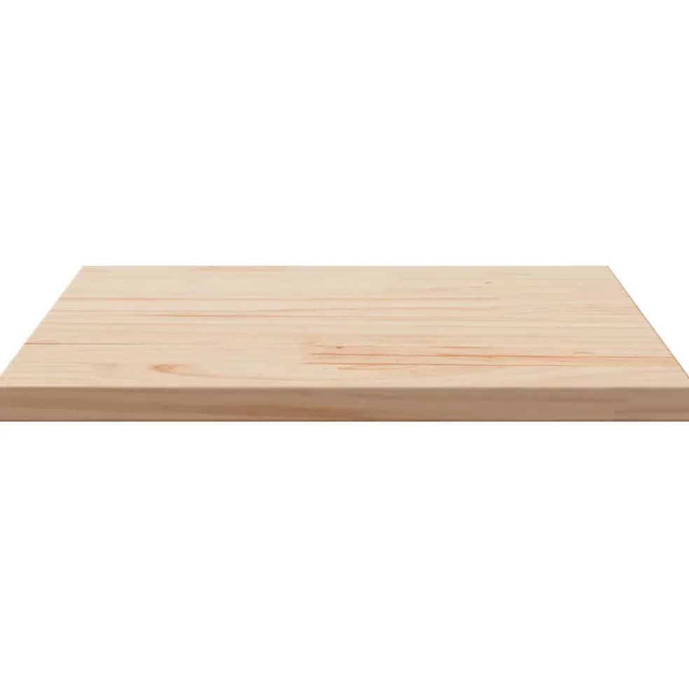 vidaXL Tafelblad vierkant 50x50x1,7 cm massief grenenhout