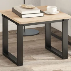 vidaXL Tafelblad vierkant 50x50x1,7 cm massief grenenhout