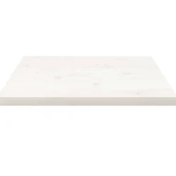 vidaXL Tafelblad vierkant 40x40x2,5 cm massief grenenhout wit