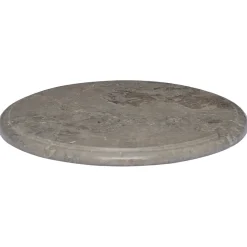 vidaXL Tafelblad Ø40x2,5 cm marmer grijs
