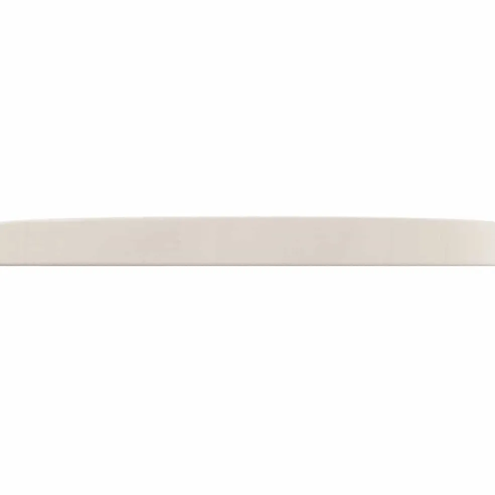 vidaXL Tafelblad Ø30x2,5 cm massief grenenhout wit