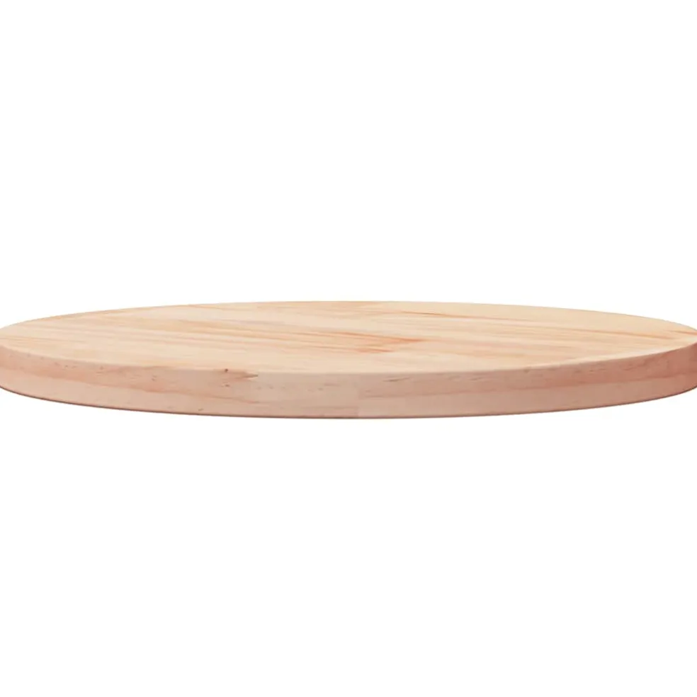 vidaXL Tafelblad Ø40x2,5 cm massief grenenhout