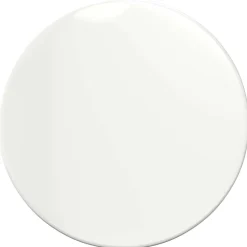 vidaXL Tafelblad Ø 30 x 1,5 cm Rond Bewerkt hout Hoogglans Wit