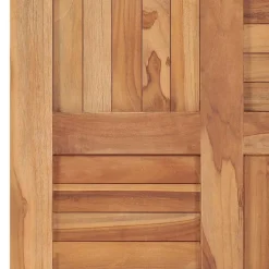 vidaXL Tafelblad 60x60x2,5 cm massief teakhout