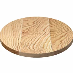 vidaXL Tafelblad 80x40x2 cm ovaal massief eikenhout
