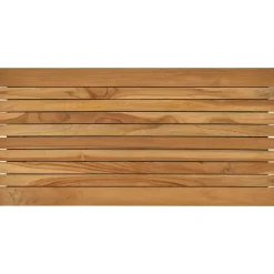 vidaXL Tafelblad 80 x 40 x 3,5 cm Rechthoekig Massief Teakhout Naturel