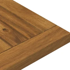 vidaXL Tafelblad 48,5 x 49 x 2 cm Rechthoekig Massief Acaciahout