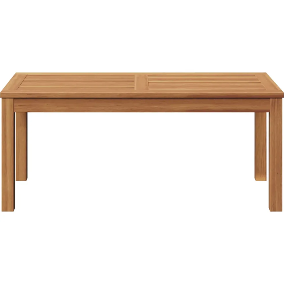 vidaXL Tafel Bruin 95 x 45 x 40 cm Massief Teakhout