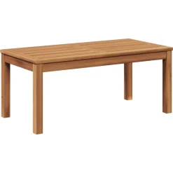 vidaXL Tafel Bruin 95 x 45 x 40 cm Massief Teakhout