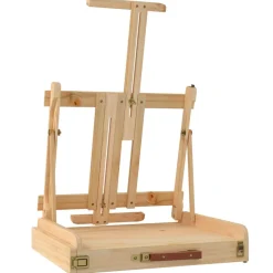 vidaXL Tafelezel met lade 41,5x37x12 cm massief grenenhout