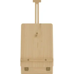 vidaXL Tafelezel 27x43x68 cm massief grenenhout