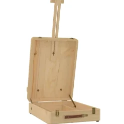 vidaXL Tafelezel 27x43x68 cm massief grenenhout