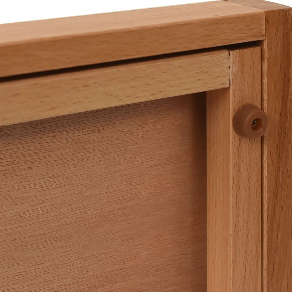 vidaXL Tafelezel 65x48x7 cm massief beukenhout